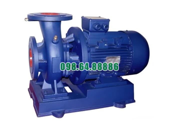 Bơm li tâm trục ngang mã SLW100, máy bơm ISW100-200-I lưu lượng 192 m3/h