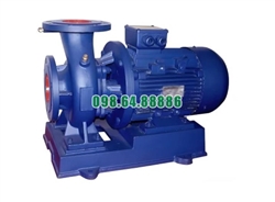 Bơm li tâm trục ngang SLW100-ISW100-100-I có động cơ 11 kw  đẩy cao 14m